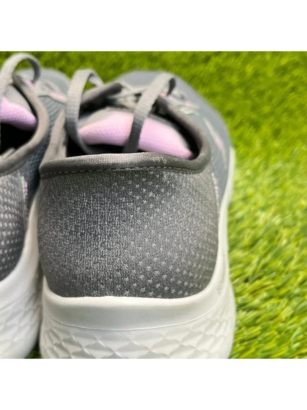 Skechers Go Walk Flex-Clear Creek Womens Size 7.5 Gray Athletic Shoes Sneakers